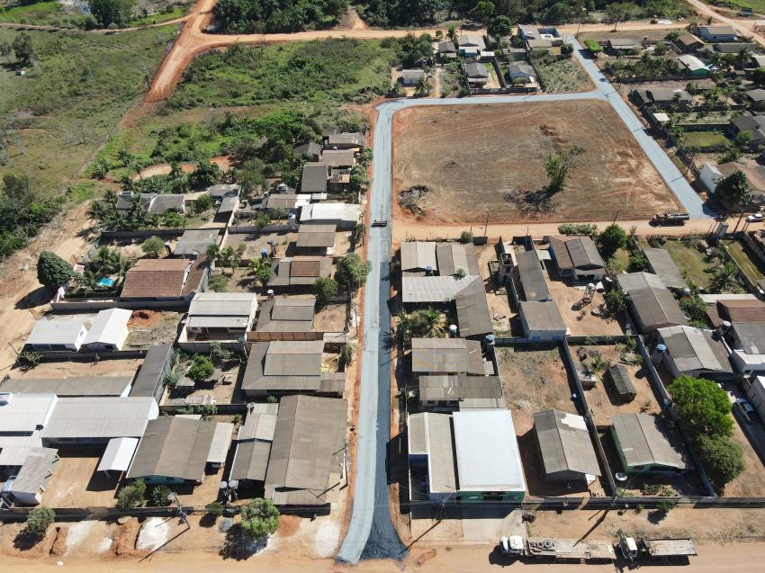 Pavimentação asfáltica nas ruas da quadra 74 praça Belo Horizonte