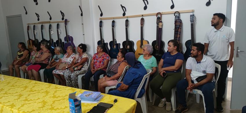 Encontro com os Idosos na Academia Municipal de Saúde