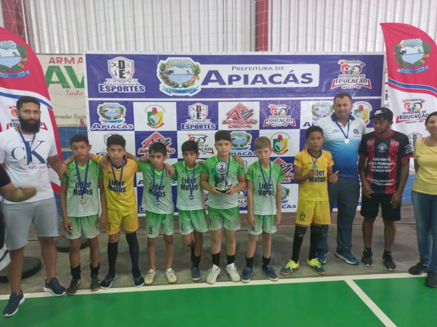 A Secretaria Municipal de Esporte Cultura participou neste sábado e domingo da Copa União em Apiacás