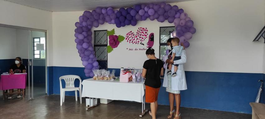 Evento de comemoração do mês da mulher em Japuranã